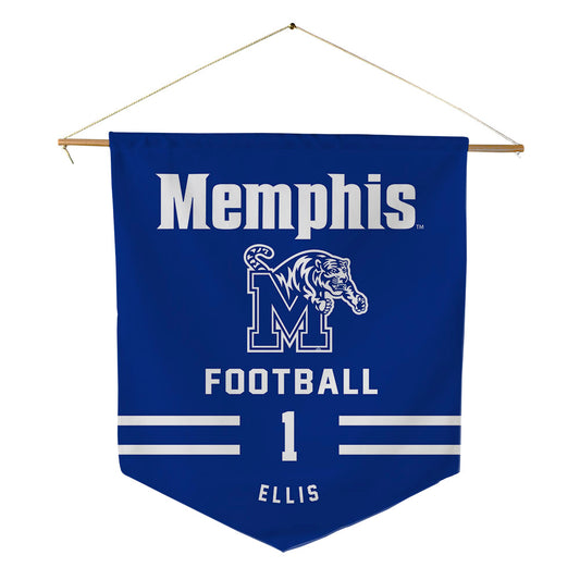 Memphis - NCAA Football : Ellis Ellis - Pennant - 18" x 21"-0