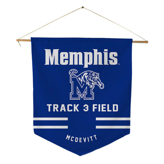 Memphis - NCAA Women's Track & Field : Reese McDevitt - Pennant - 18" x 21"-0