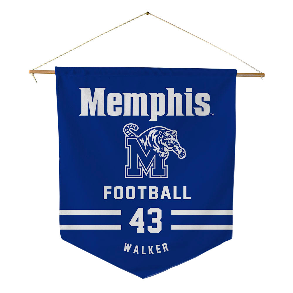 Memphis - NCAA Football : Wolf Walker - Pennant - 18" x 21"-0