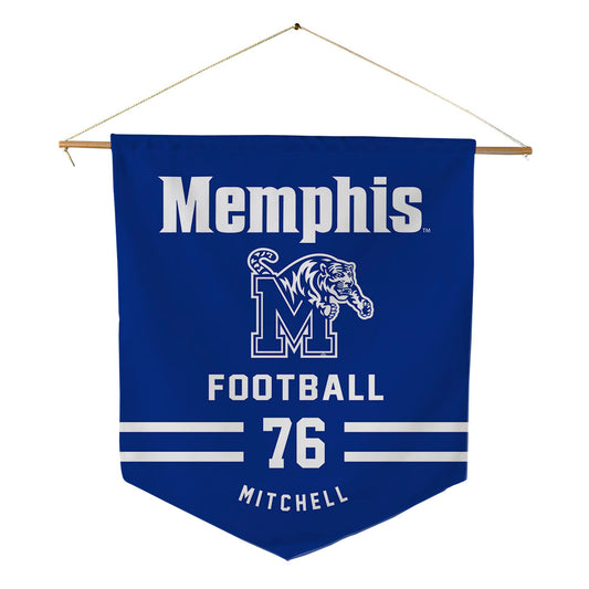 Memphis - NCAA Football : Parker Mitchell - Pennant - 18" x 21"-0