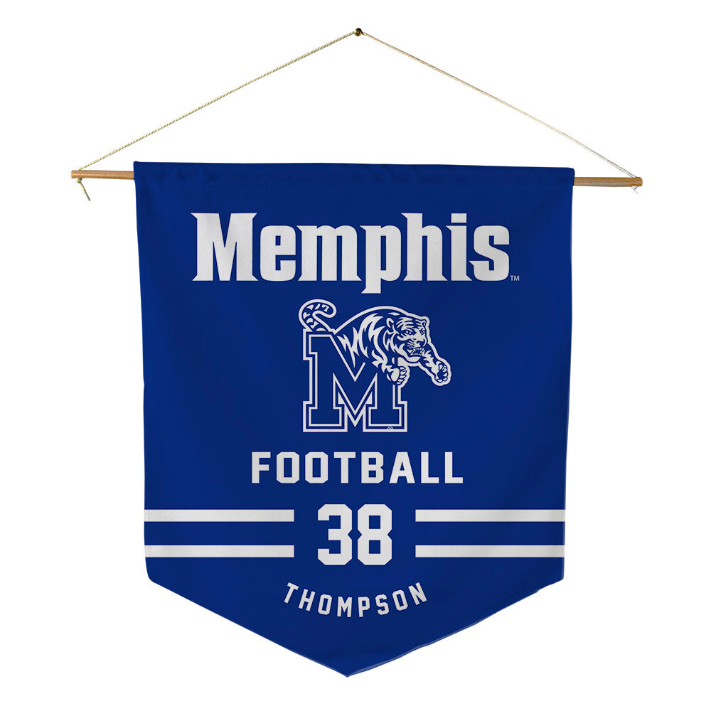 Memphis - NCAA Football : Xavier Thompson - Pennant - 18" x 21"-0