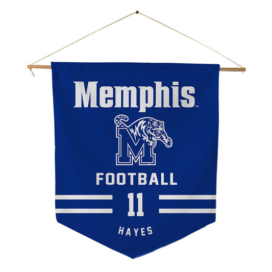 Memphis - NCAA Football : Jermane Hayes - Pennant - 18" x 21"-0