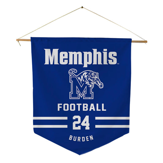 Memphis - NCAA Football : Nick Burden - Pennant - 18" x 21"-0