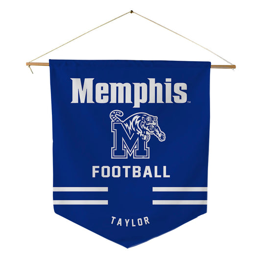 Memphis - NCAA Football : Jaylin Taylor - Pennant - 18" x 21"-0