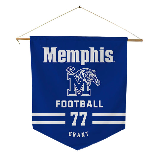 Memphis - NCAA Football : Brian Grant - Pennant - 18" x 21"-0