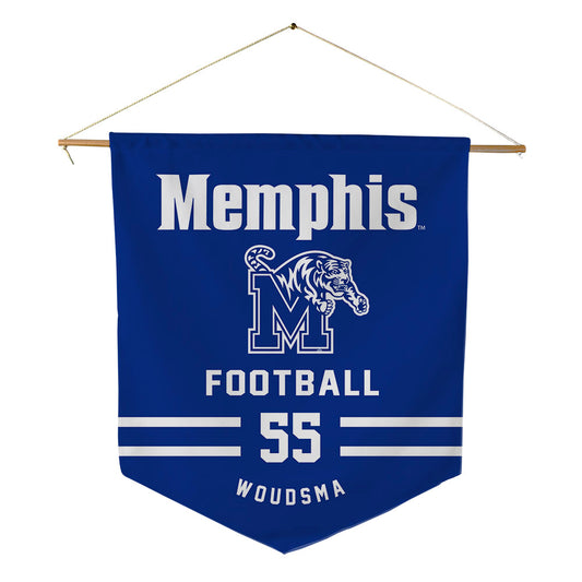 Memphis - NCAA Football : Maarten Woudsma - Pennant - 18" x 21"-0