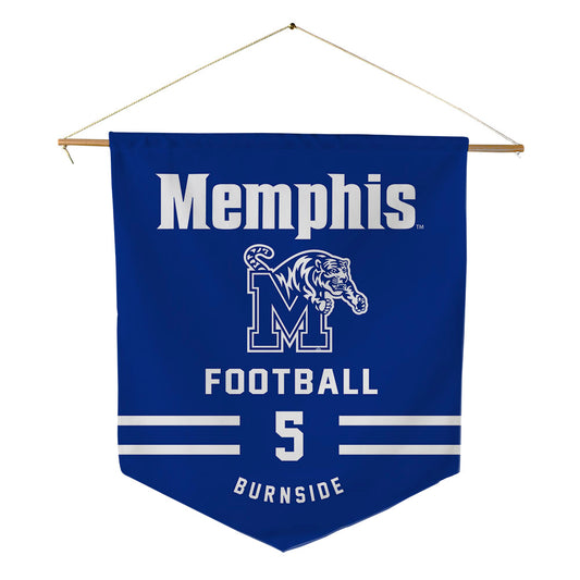 Memphis - NCAA Football : Stonka Burnside - Pennant - 18" x 21"-0
