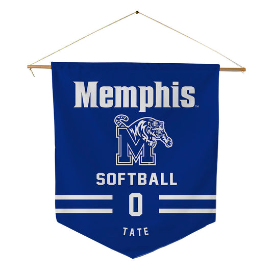 Memphis - NCAA Softball : Jericho Tate - Pennant - 18" x 21"-0