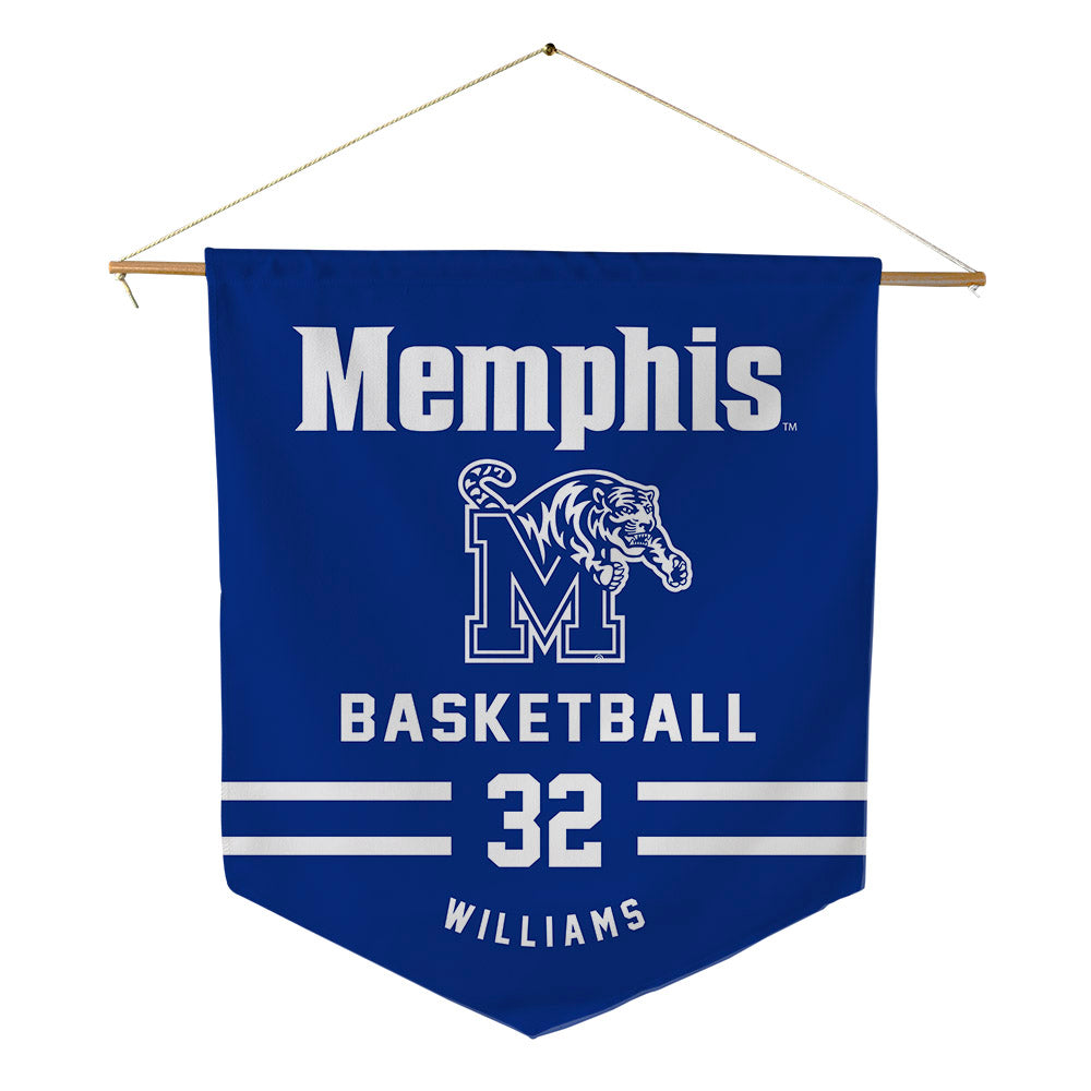 Memphis - NCAA Women's Basketball : Amauri Williams - Pennant - 18" x 21"-0