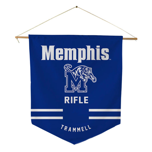 Memphis - NCAA Rifle : Chase Trammell - Pennant - 18" x 21"-0