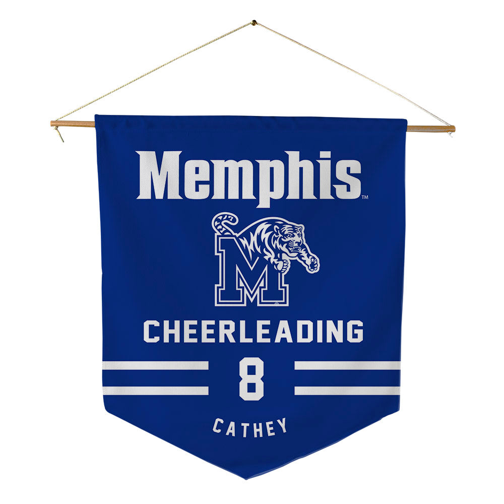 Memphis - NCAA Cheerleading : Peyton Cathey - Pennant - 18" x 21"-0