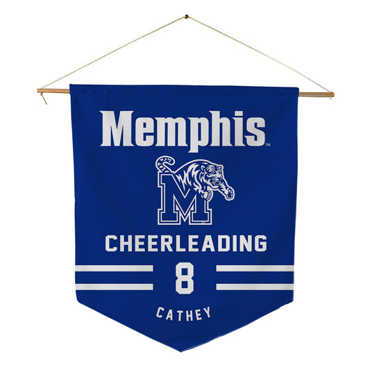 Memphis - NCAA Cheerleading : Peyton Cathey - Pennant - 18" x 21"-0