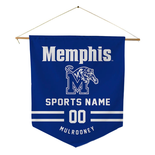 Memphis - NCAA Men's Soccer : Benjamin Mulrooney - Pennant - 18" x 21"-0