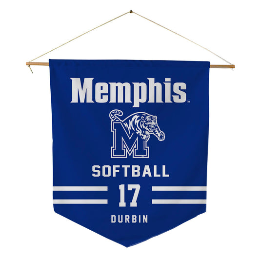 Memphis - NCAA Softball : Shelby Durbin - Pennant - 18" x 21"-0