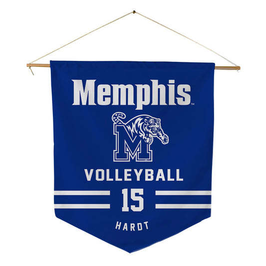 Memphis - NCAA Women's Volleyball : Amanda Hardt - Pennant - 18" x 21"-0