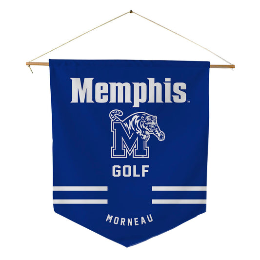 Memphis - NCAA Men's Golf : Christian Morneau - Pennant - 18" x 21"-0