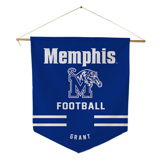 Memphis - NCAA Football : Skyler Grant - Pennant - 18" x 21"-0