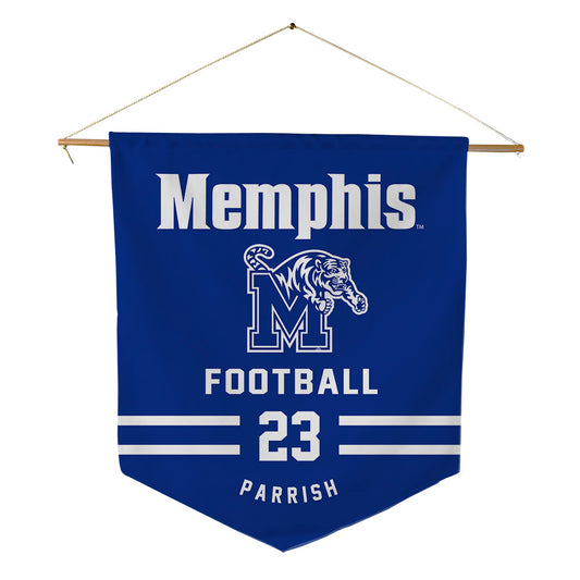 Memphis - NCAA Football : Jayden Parrish - Pennant - 18" x 21"-0
