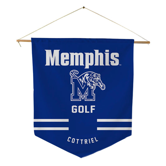 Memphis - NCAA Women's Golf : Malia Cottriel - Pennant - 18" x 21"-0