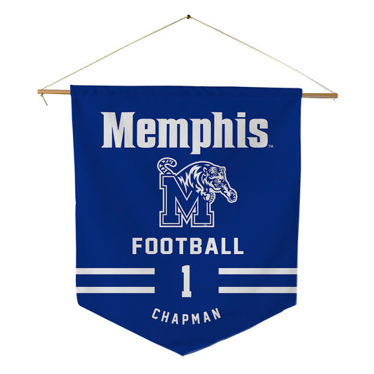 Memphis - NCAA Football : Tychaun Chapman - Pennant - 18" x 21"-0