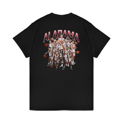 Alabama - NCAA Men's Basketball : - Team Collage Premium T-Shirt-1