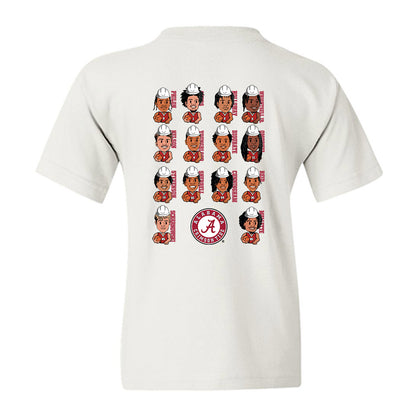 Alabama - NCAA Men's Basketball : - Team Caricature Youth T-Shirt-1