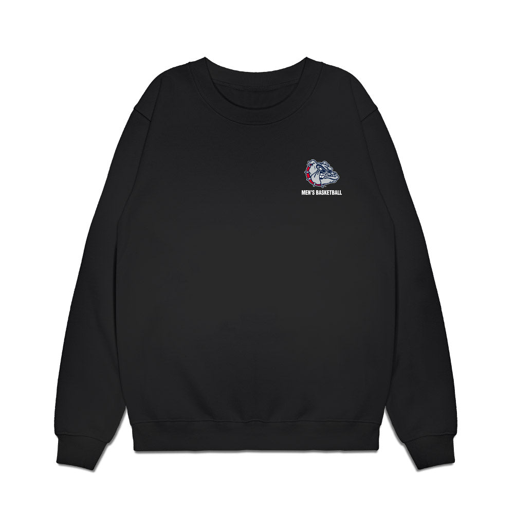 Gonzaga - NCAA Men's Basketball : - Team Caricature Premium Crewneck Sweatshirt-0