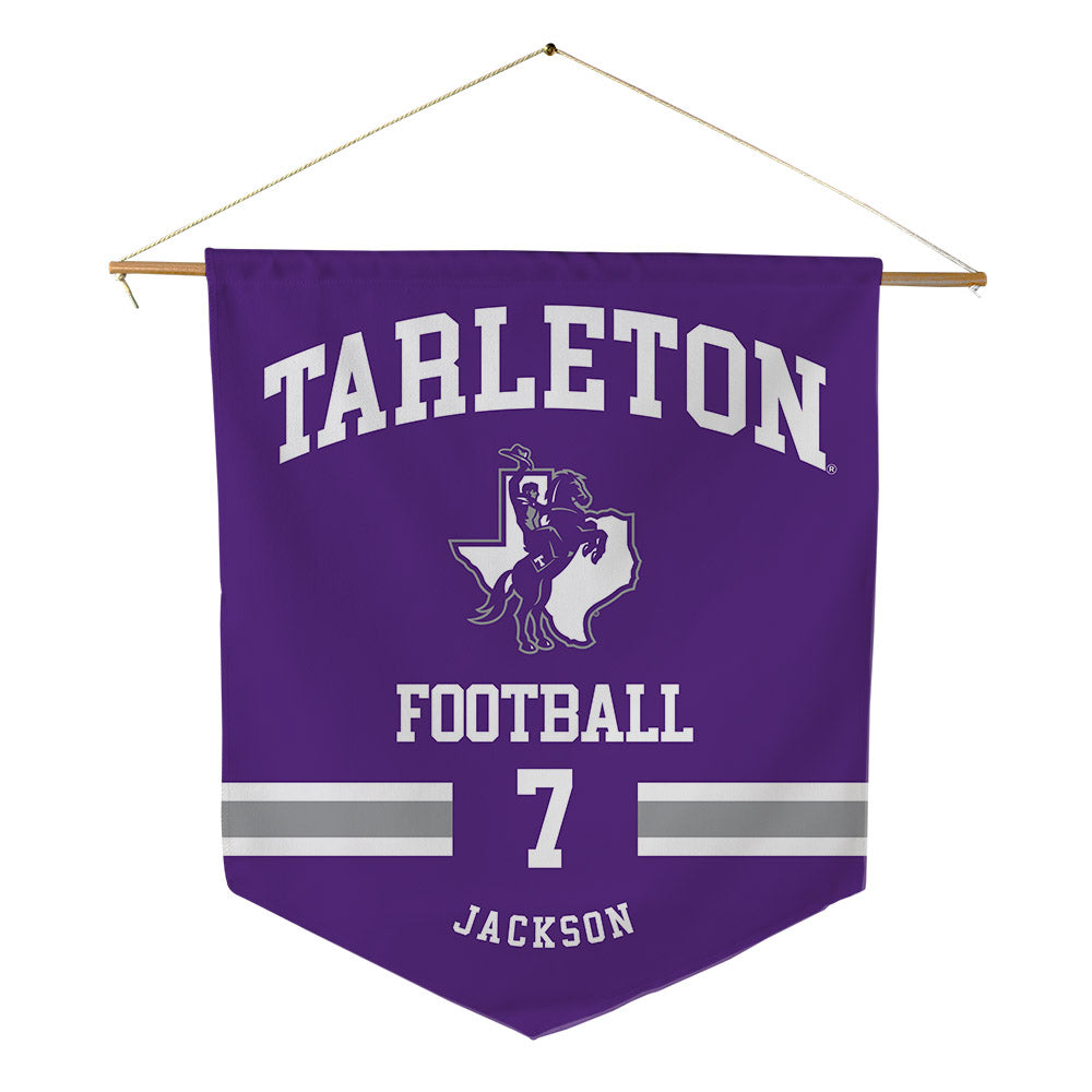Tarleton State - NCAA Football : Jaylen Jackson - Pennant - 18" x 21"-0