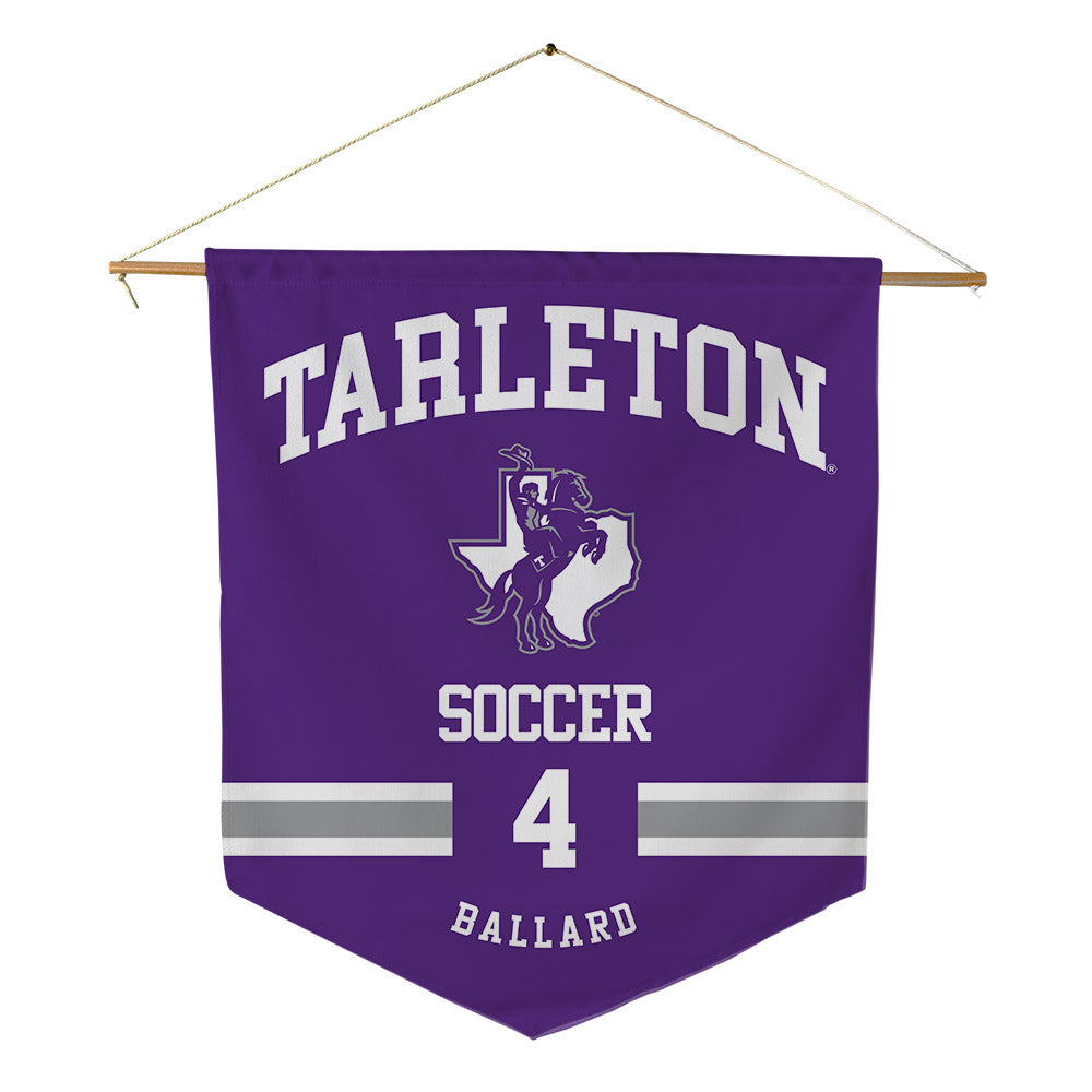 Tarleton State - NCAA Women's Soccer : Zoe Ballard - Pennant - 18" x 21"-0