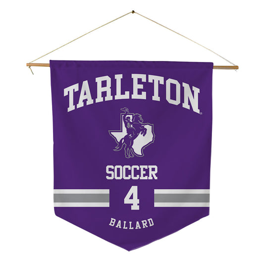 Tarleton State - NCAA Women's Soccer : Zoe Ballard - Pennant - 18" x 21"-0