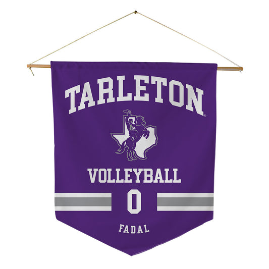 Tarleton State - NCAA Women's Volleyball : Peyton Fadal - Pennant - 18" x 21"-0