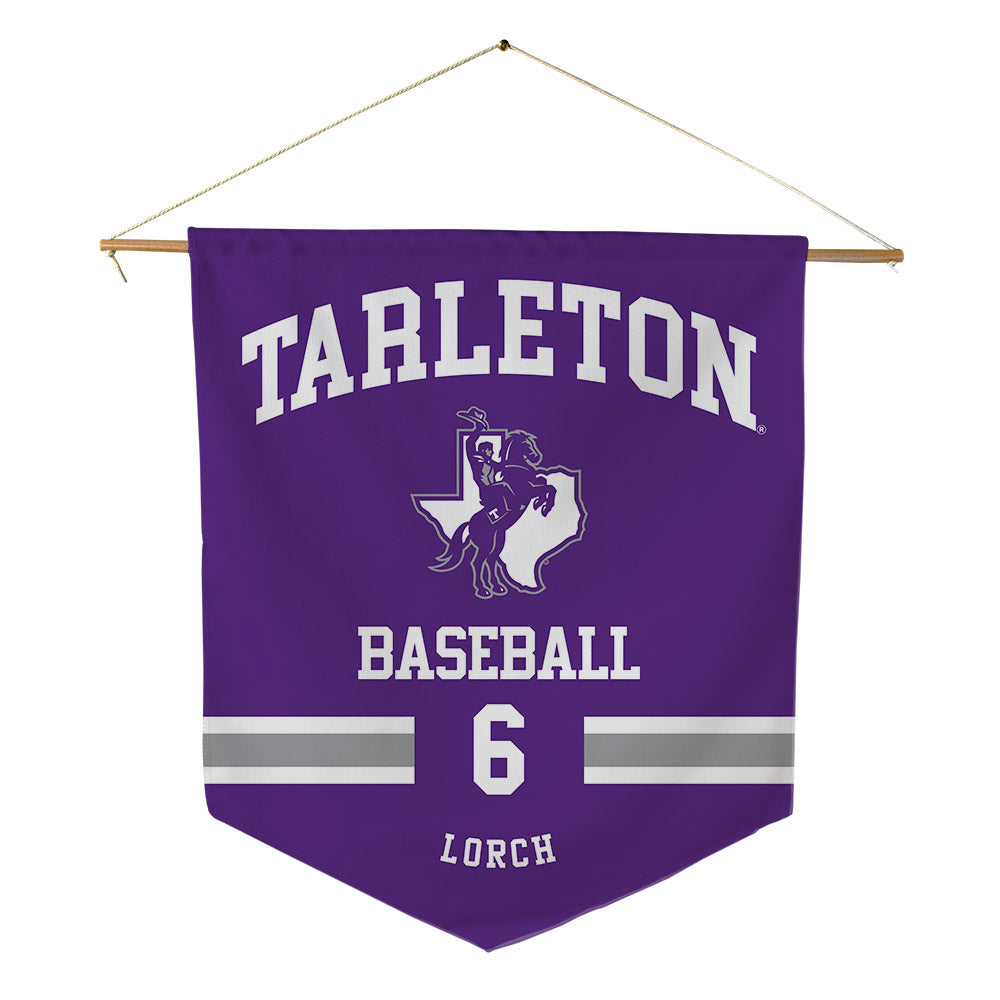 Tarleton State - NCAA Baseball : Carson Lorch - Pennant - 18" x 21"-0