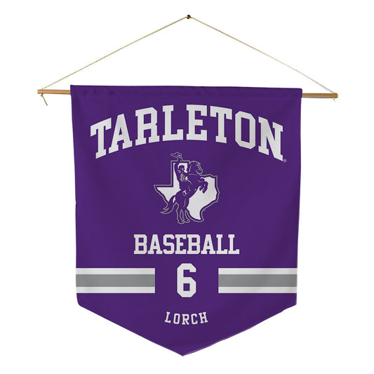 Tarleton State - NCAA Baseball : Carson Lorch - Pennant - 18" x 21"-0