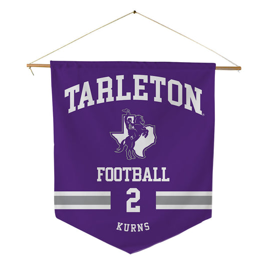Tarleton State - NCAA Football : Kasyus Kurns - Pennant - 18" x 21"-0