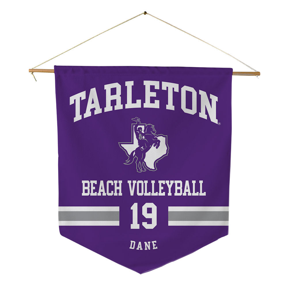 Tarleton State - NCAA Beach Volleyball : Bliss Dane - Pennant - 18" x 21"-0
