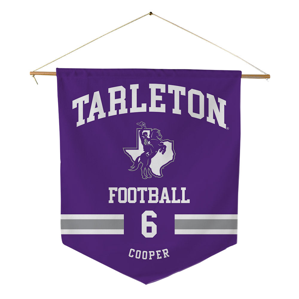 Tarleton State - NCAA Football : Darius Cooper - Pennant - 18" x 21"-0