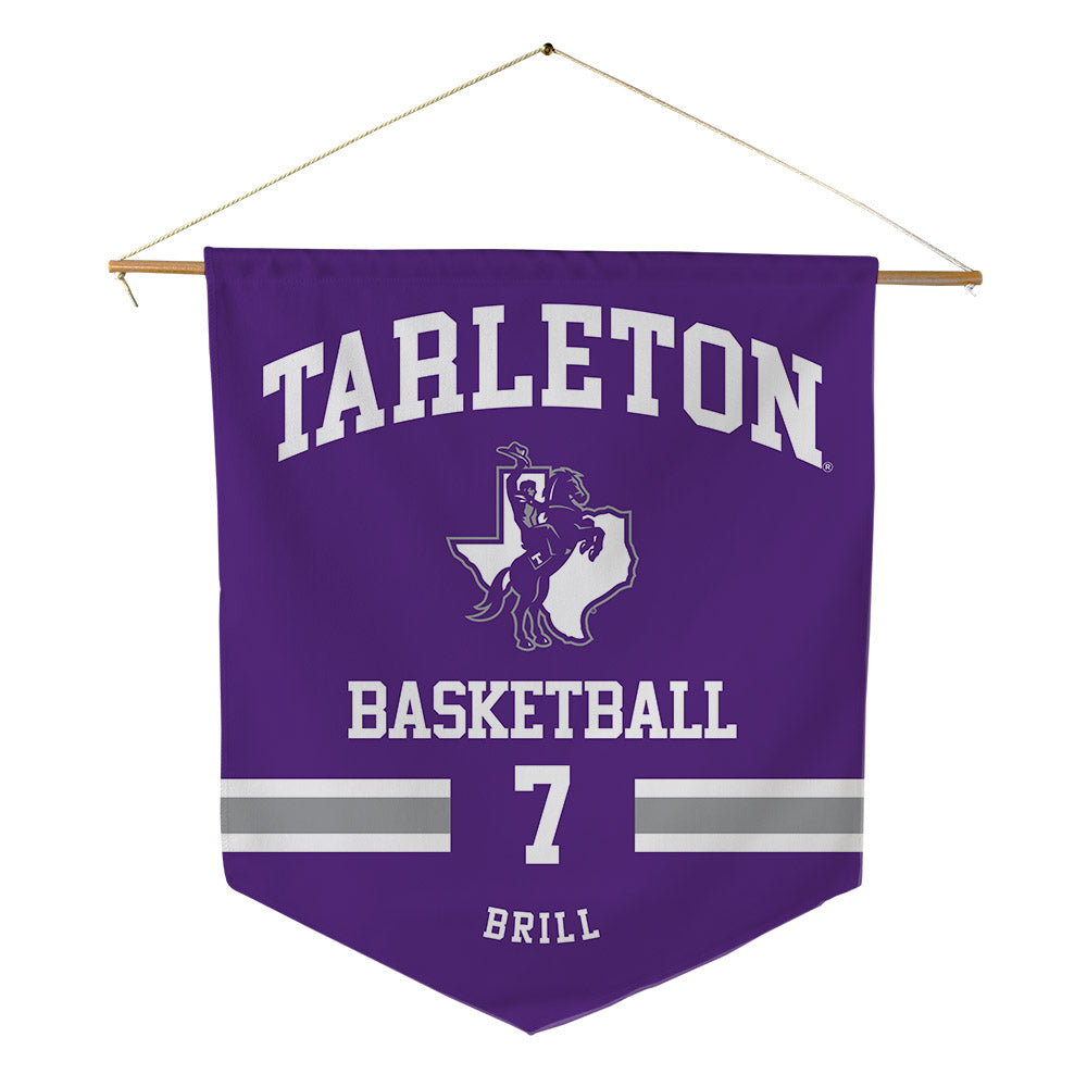 Tarleton State - NCAA Women's Basketball : Jailynn Brill - Pennant - 18" x 21"-0