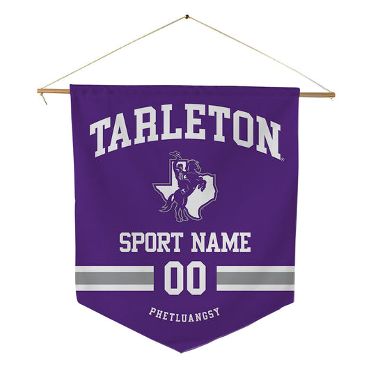 Tarleton State - NCAA Baseball : Tai Phetluangsy - Pennant - 18" x 21"-0