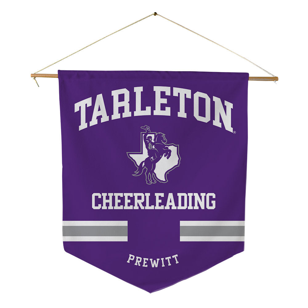 Tarleton State - NCAA Cheerleading : Brooklynn Prewitt - Pennant - 18" x 21"-0