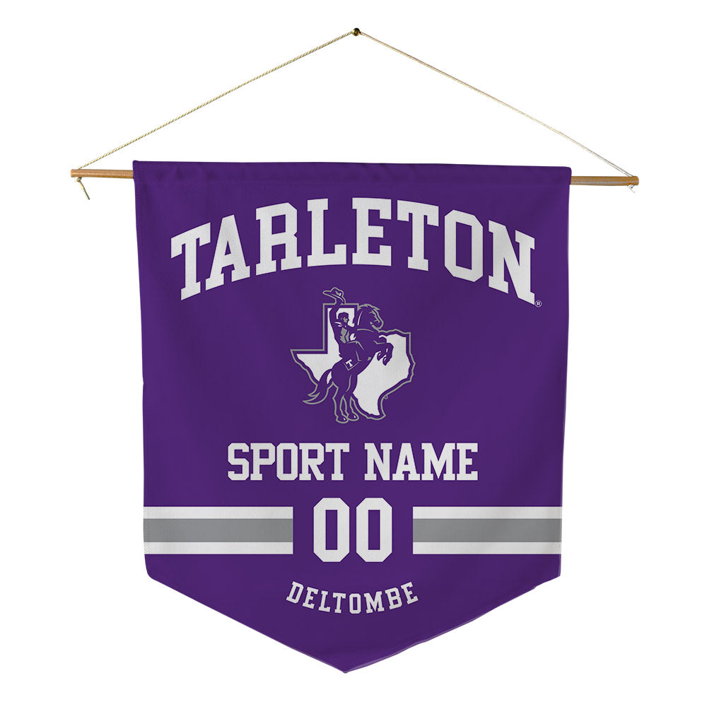 Tarleton State - NCAA Women's Golf : Lou Deltombe - Pennant - 18" x 21"-0