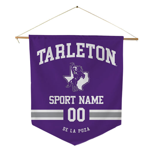 Tarleton State - NCAA Football : Alejandro De La Poza - Pennant - 18" x 21"-0