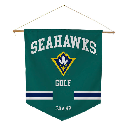 UNC Wilmington - NCAA Women's Golf : Valencia Chang - Pennant - 18" x 21"-0