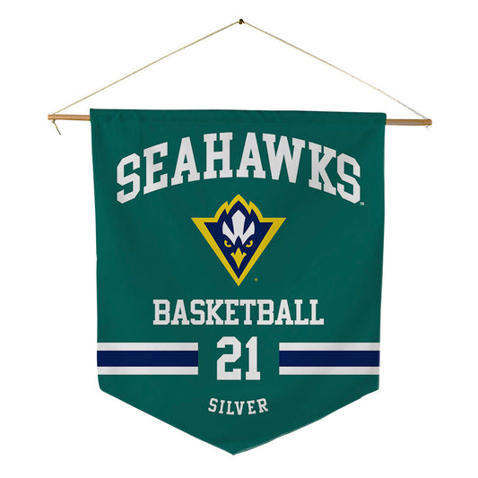 UNC Wilmington - NCAA Women's Basketball : Kylah Silver - Pennant - 18" x 21"-0