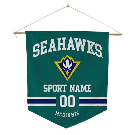 UNC Wilmington - NCAA Baseball : Cason McGinnis - Pennant - 18" x 21"-0