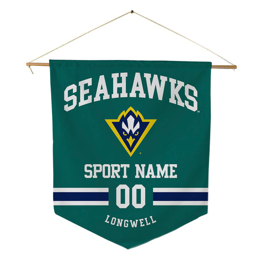 UNC Wilmington - NCAA Women's Soccer : Hailey Longwell - Pennant - 18" x 21"-0