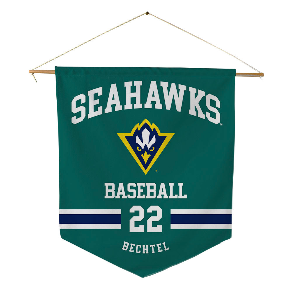UNC Wilmington - NCAA Baseball : Jake Bechtel - Pennant - 18" x 21"-0