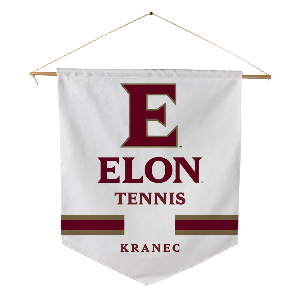 Elon - NCAA Women's Tennis : Lisa Kranec - Pennant - 18" x 21"-0