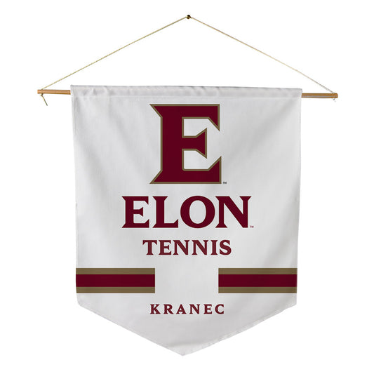 Elon - NCAA Women's Tennis : Lisa Kranec - Pennant - 18" x 21"-0