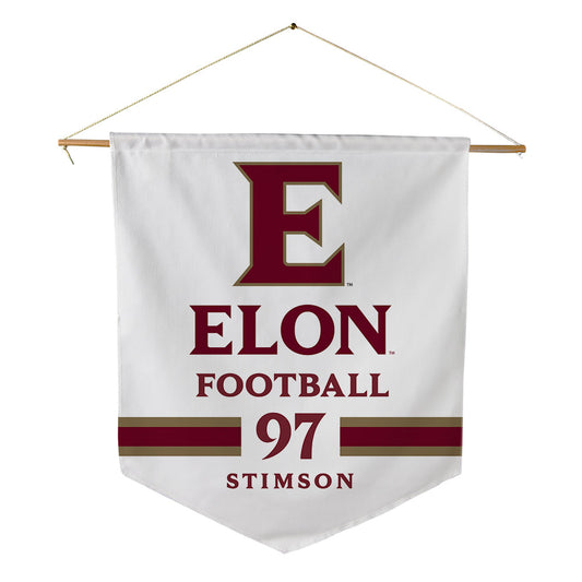 Elon - NCAA Football : Carter Stimson - Pennant - 18" x 21"-0