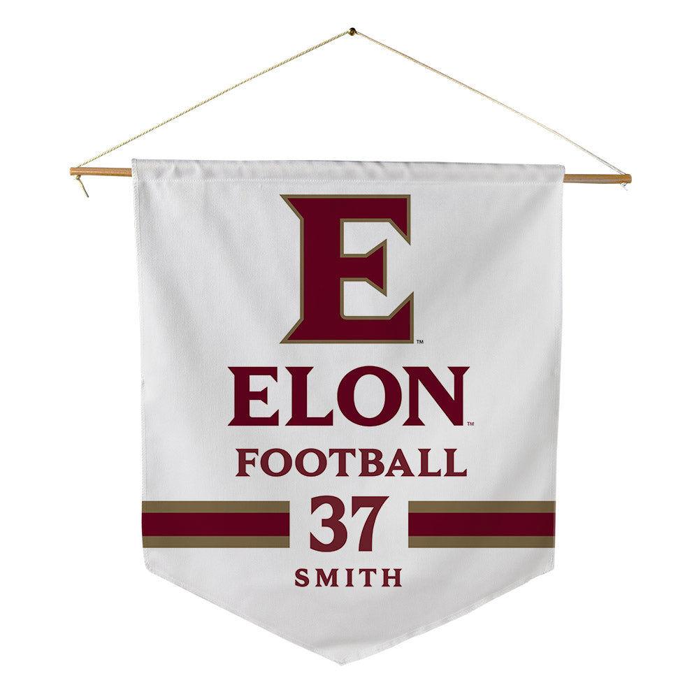 Elon - NCAA Football : Ross Smith - Pennant - 18" x 21"-0
